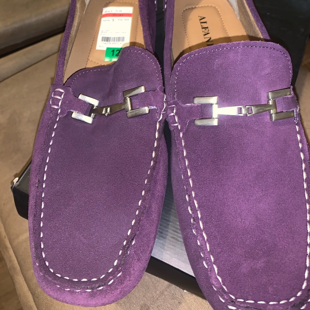 Men Alfani Driver Loafers - New
